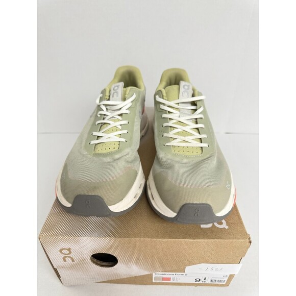 -1321 On Cloudnova Form 2, Chalk/Salmon, Womens Running Shoes-US 9 Womens - Picture 3 of 5